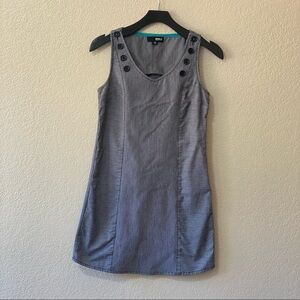 Brooklyn Industries 100% Cotton Pinstripe Mini Dress‎